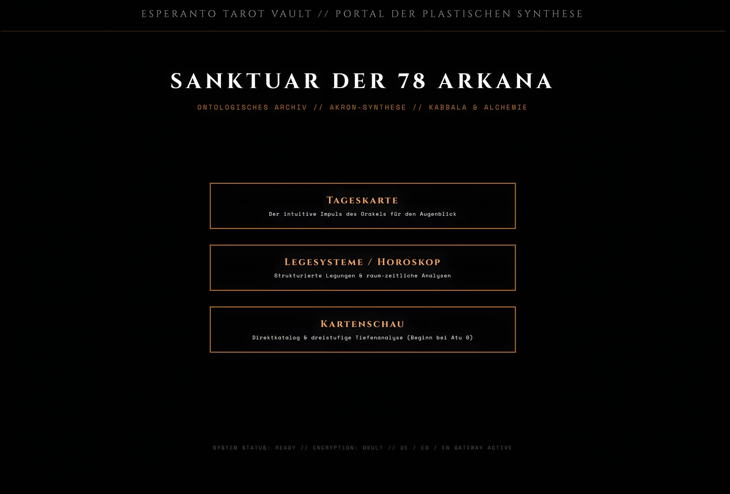 Der Tarot Vault